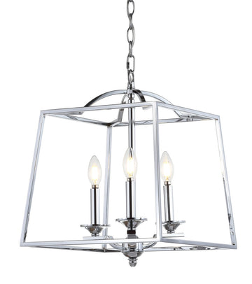 Gloria 14.5" Metal LED Pendant - JONATHAN Y